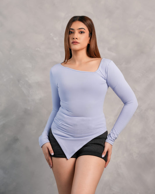 Nyla Top – Lavender Blue