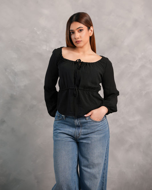 Avira Blouse - Black