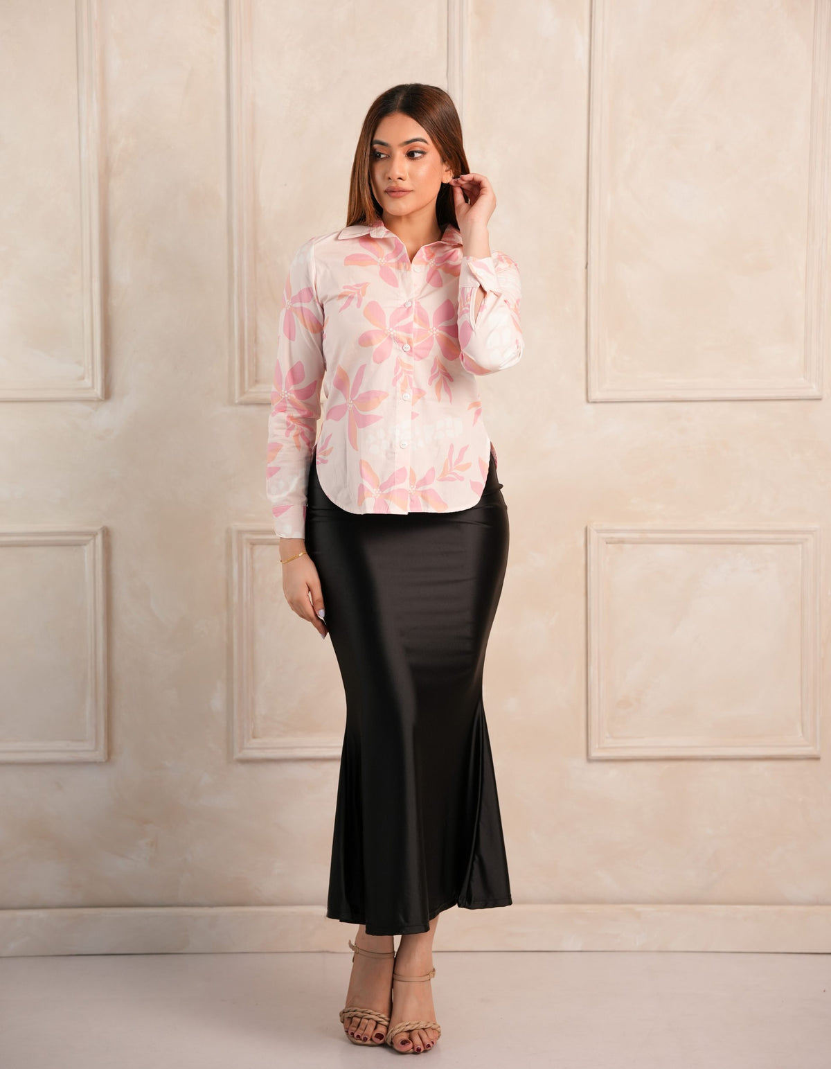 Petunia Print Shirt