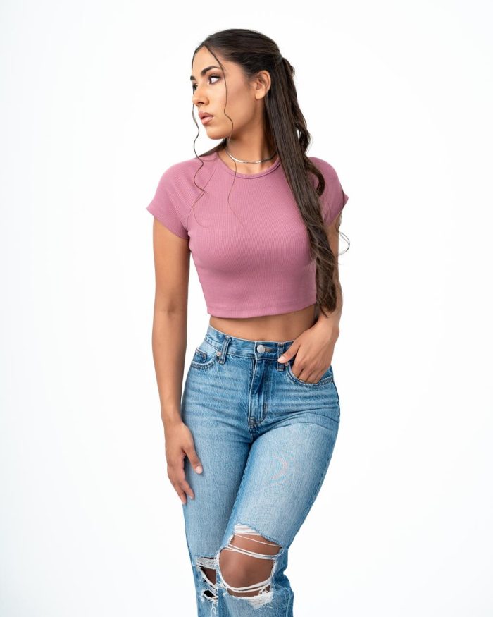 Ruth Top – Dusty Pink