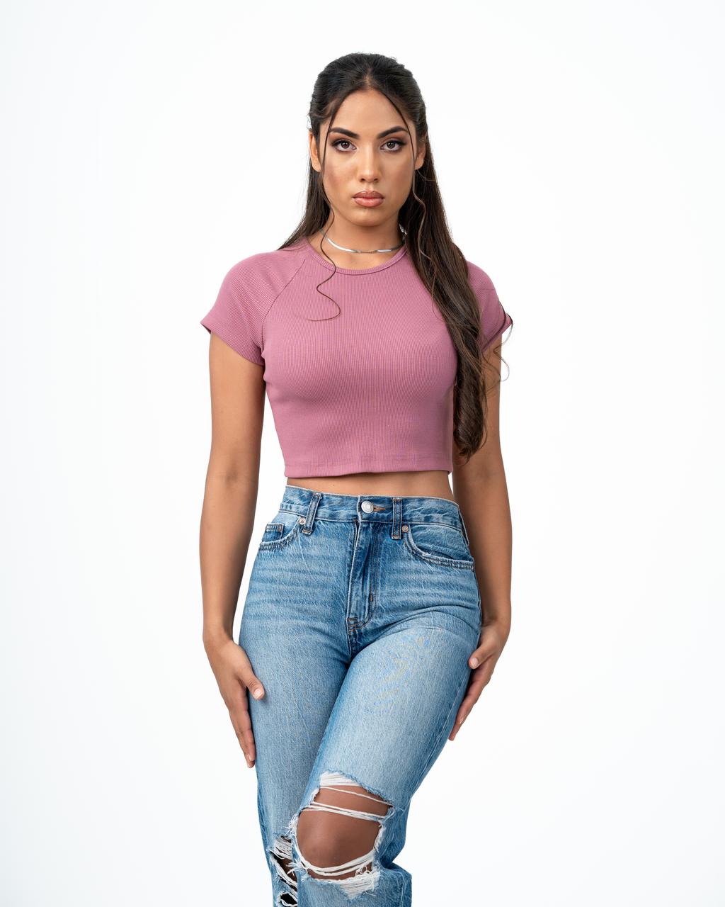 Ruth Top – Dusty Pink