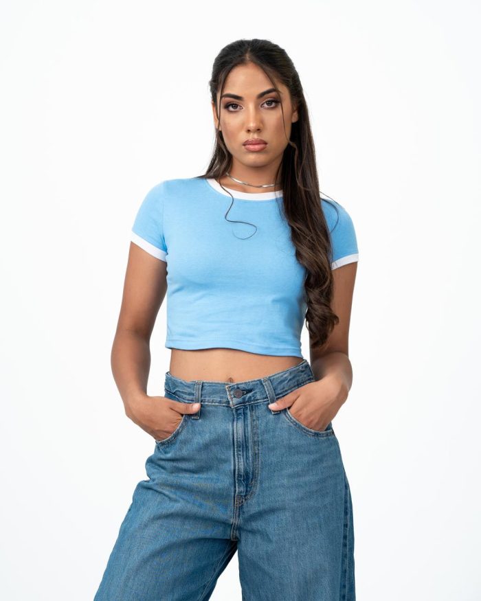 Candy Top – Pastel Blue