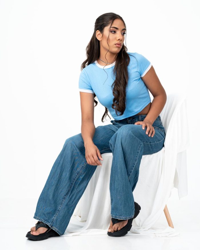 Candy Top – Pastel Blue