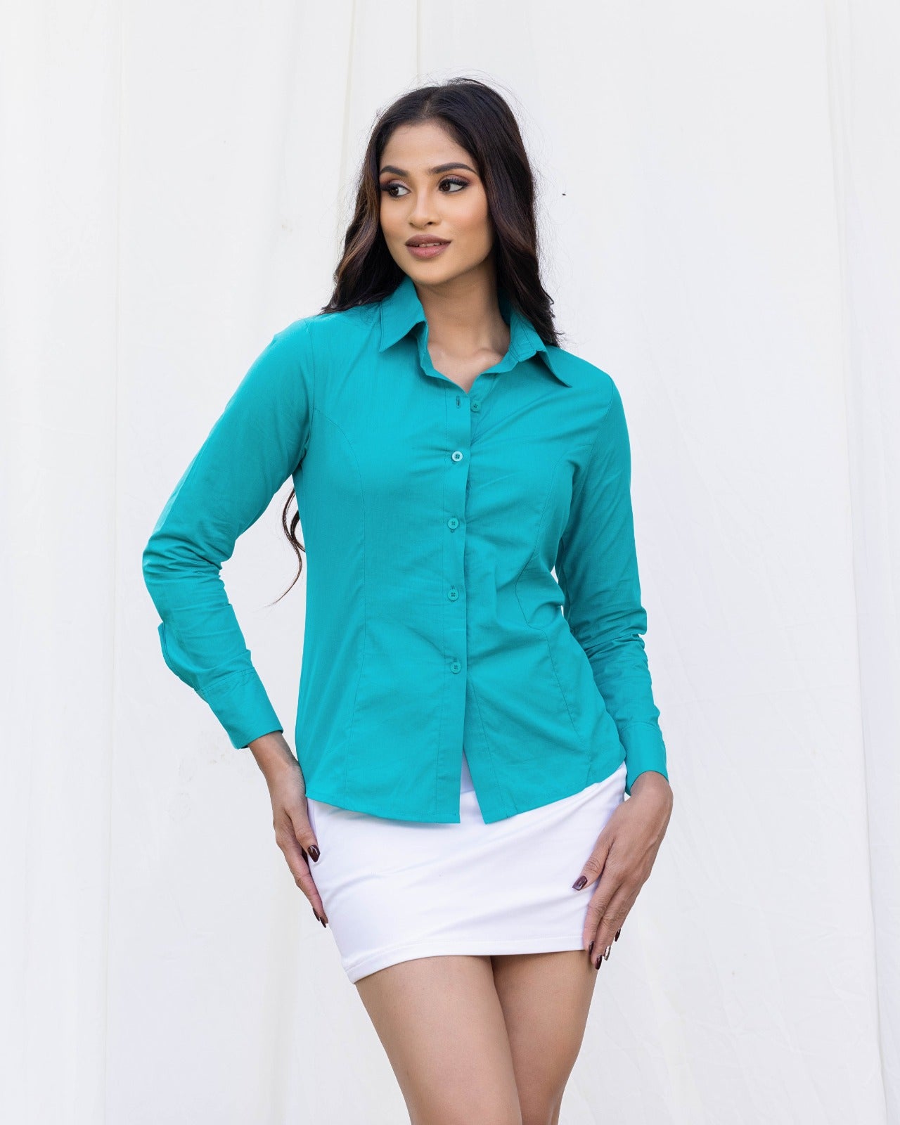 Buttercup Classic Shirt – Mint Green