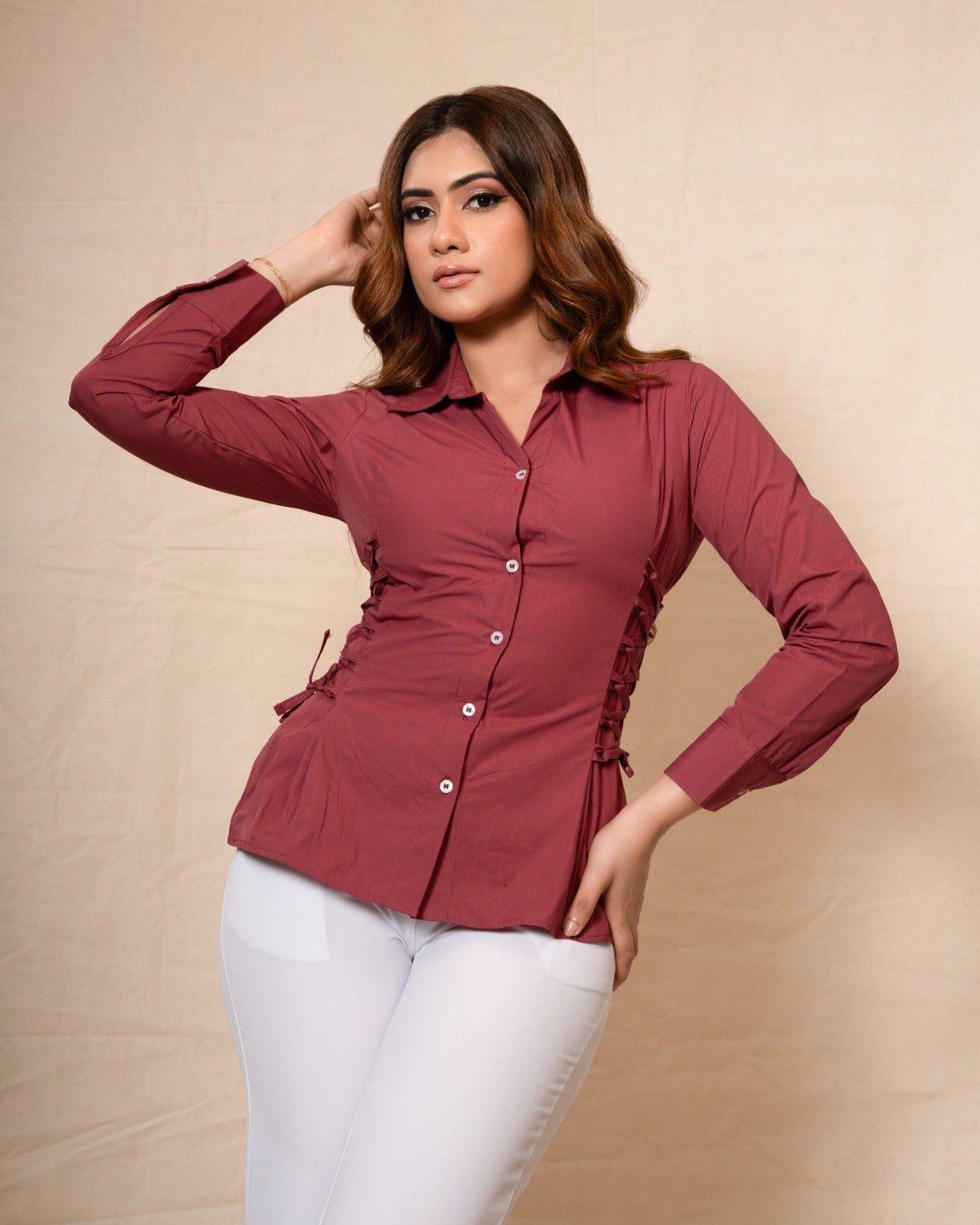 Hazel Shirt – Rouge