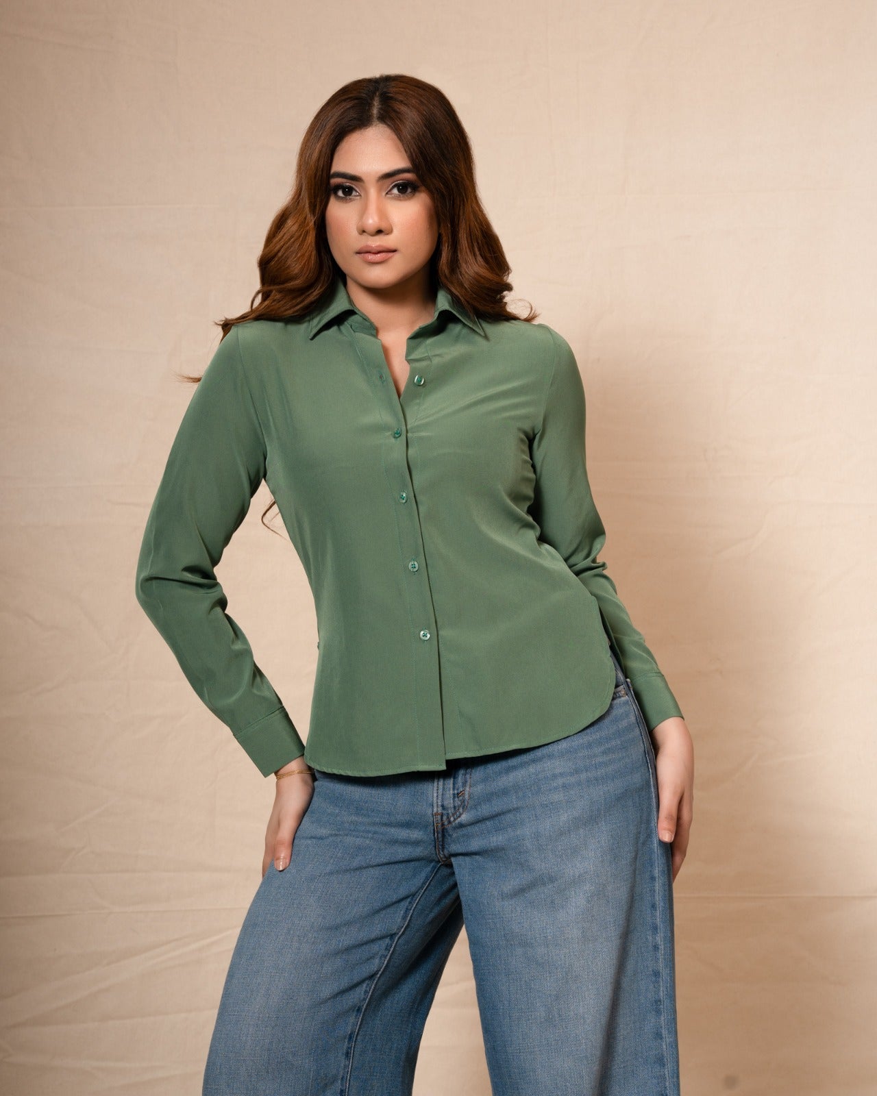 Daily shirt – Olive Green