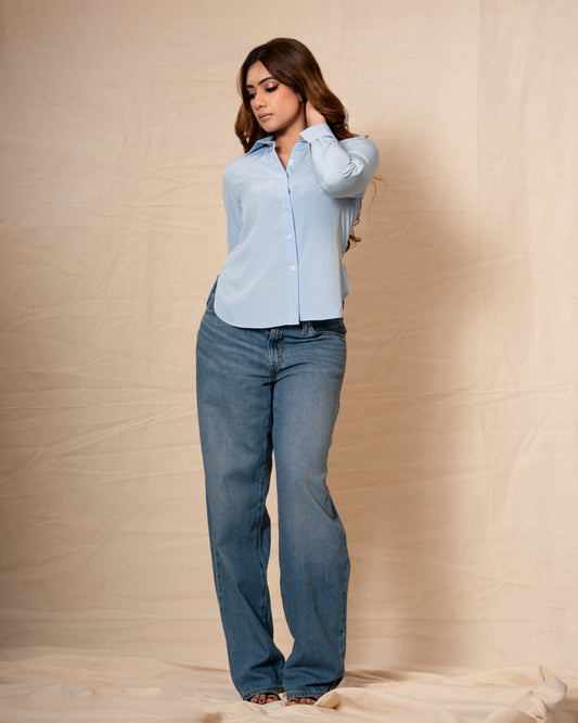 Simply Her shirt – Sky Blue